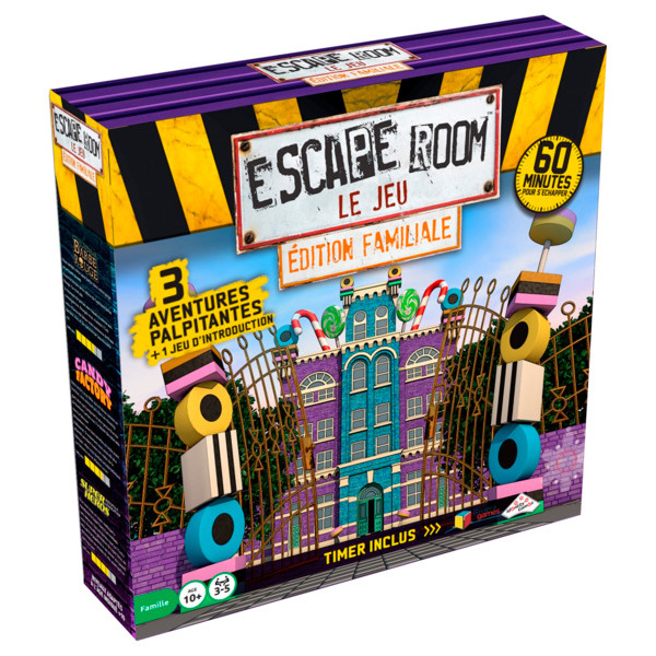 Escape Game Familial - Coffret De 3 Aventures