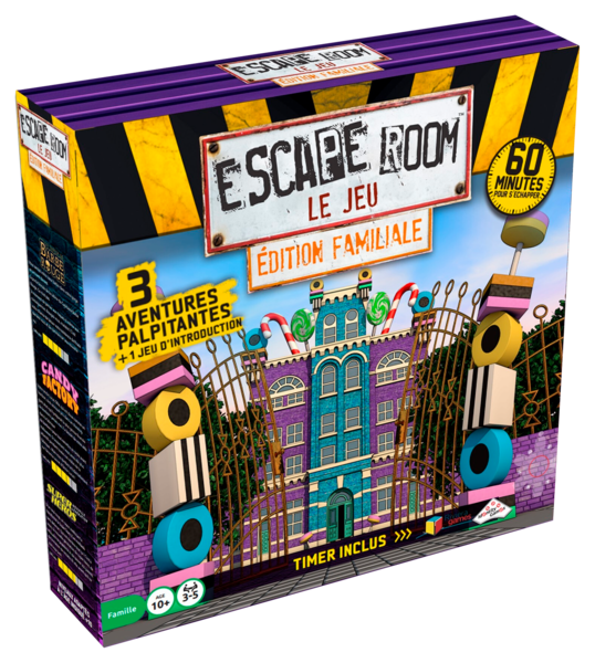 Escape Game Familial - Coffret De 3 Aventures