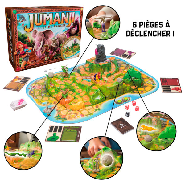 Jumanji L'ile Du Danger Plateau 3D