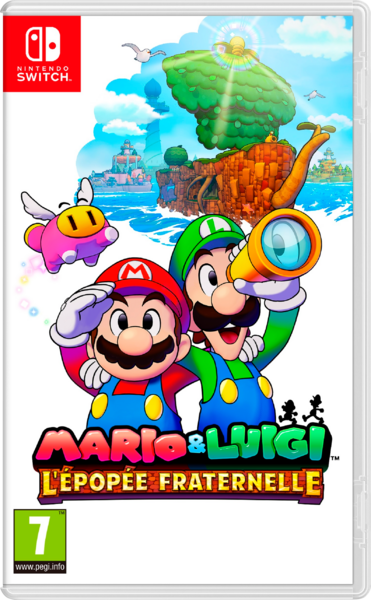 Le Jeu Nintendo Switch Mario Et Luigi L'épopée Fraternelle