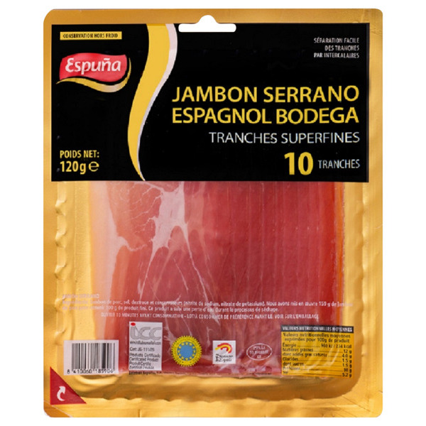 Jambon Serrano Bodega Espuna