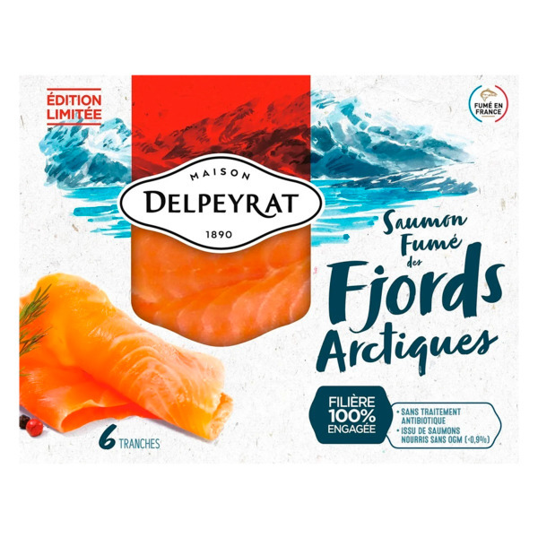 Saumon Fumé Des Fjords Arctiques Maison  Delpeyrat