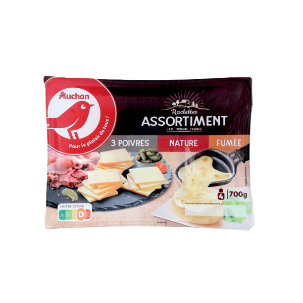 Assortiment De Raclette Auchan 