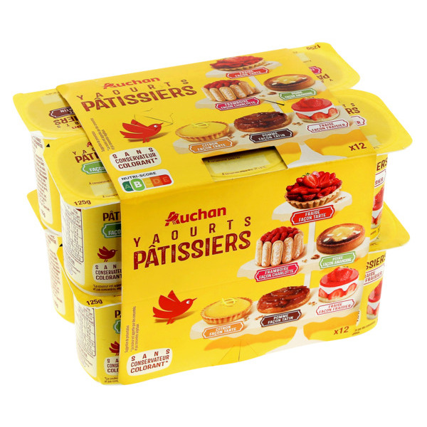 Yaourts Pâtissiers Auchan