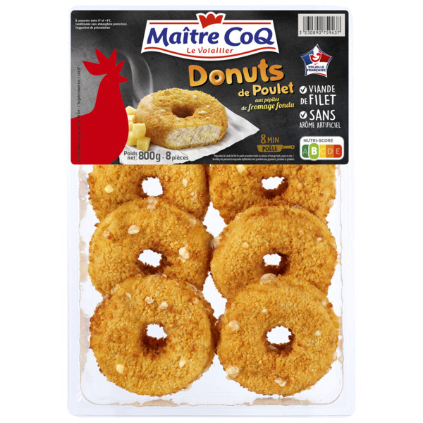 Donuts De Poulet Au Fromage Maître Coq