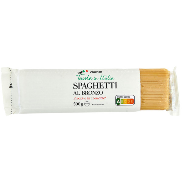 Spaghetti Al Bronzo Auchan Tavola In Italia