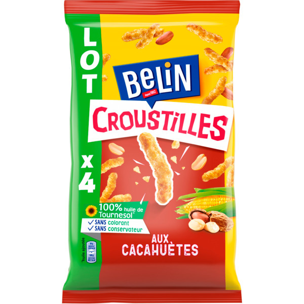 Biscuits Apéritifs Aux Cacahuètes Croustilles Belin