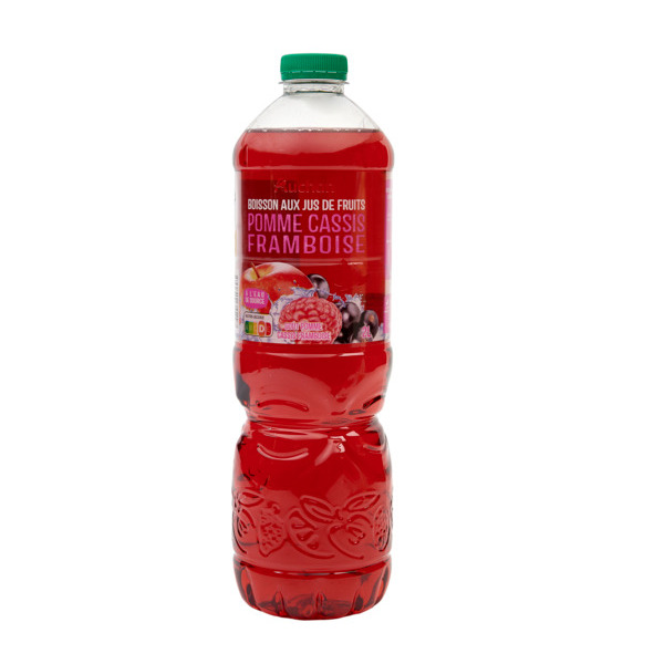 Boisson Au Jus De Fruits Goût Pomme Cassis Framboise Auchan