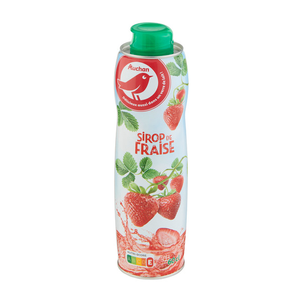 Sirop De Fraise Auchan