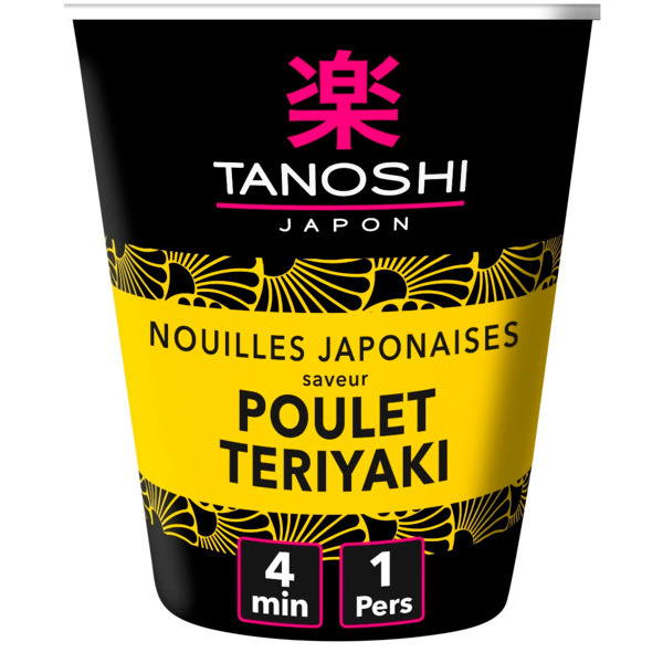 Nouilles Instantanées Saveur Poulet Teriyaki Tanoshi