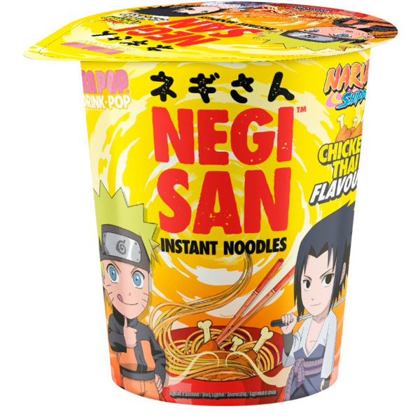 Cup Nouilles Instantanées Poulet Teriyaki Naruto Negi San