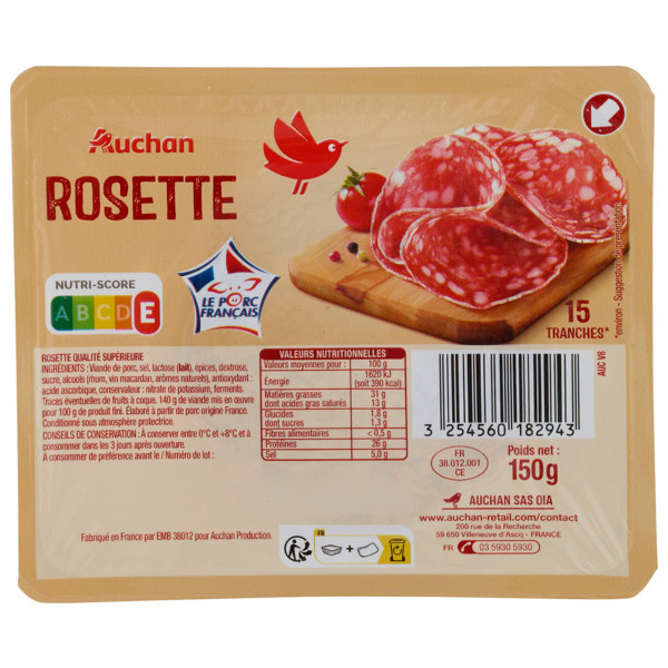 Rosette Auchan