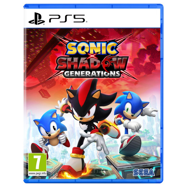 Le Jeu Sonic Shadow Generations Sur Ps5