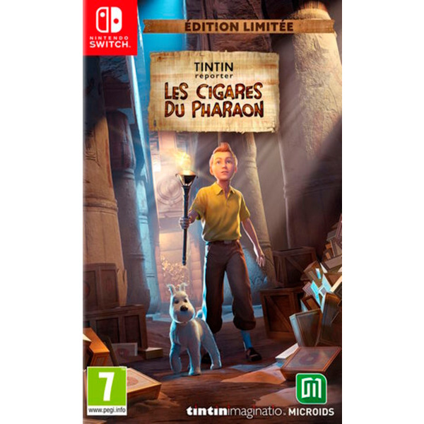 Le Jeu Switch Tintin Reporter : Les Cigares Du Pharaon - Edition Limitée