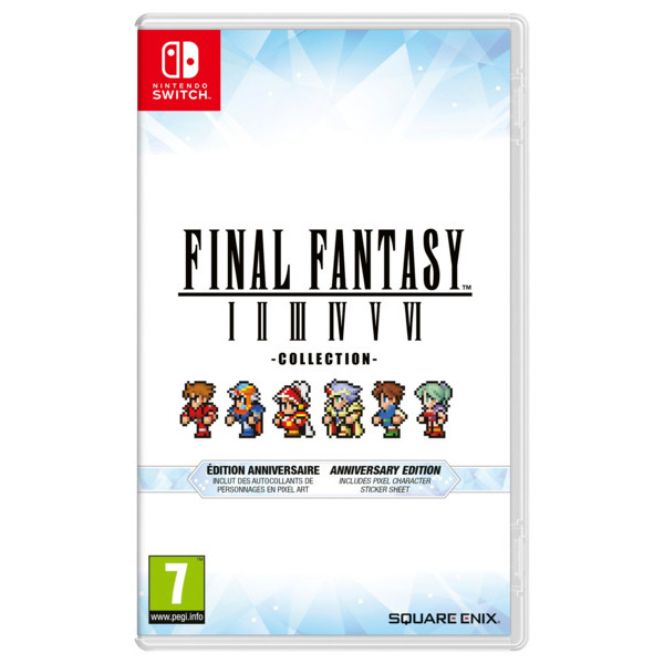 Le Jeu Switch Final Fantasy I-Vi Collection – Édition Anniversaire