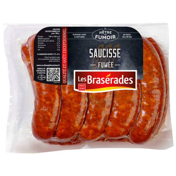 8 Saucisses Fumées Les Brasérades