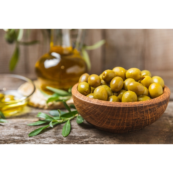 Olives Vertes Dénoyautées À La Méditerranéenne Tropic Apéro