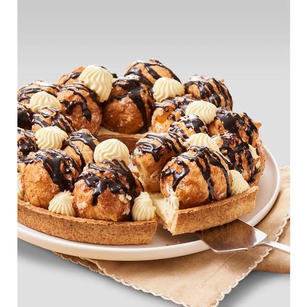 Tarte Couronne De Profiteroles