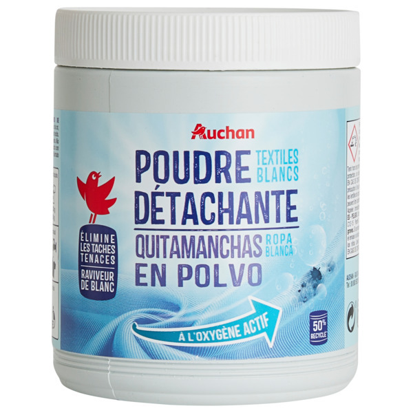 Détachant Poudre Linge Blanc Auchan