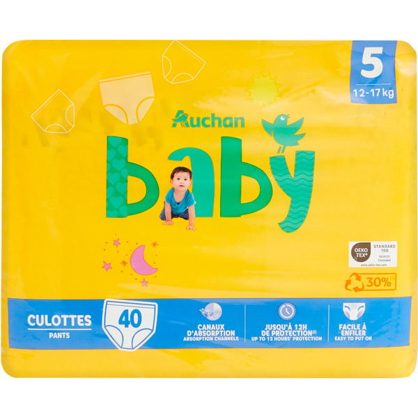 Culottes Auchan Baby