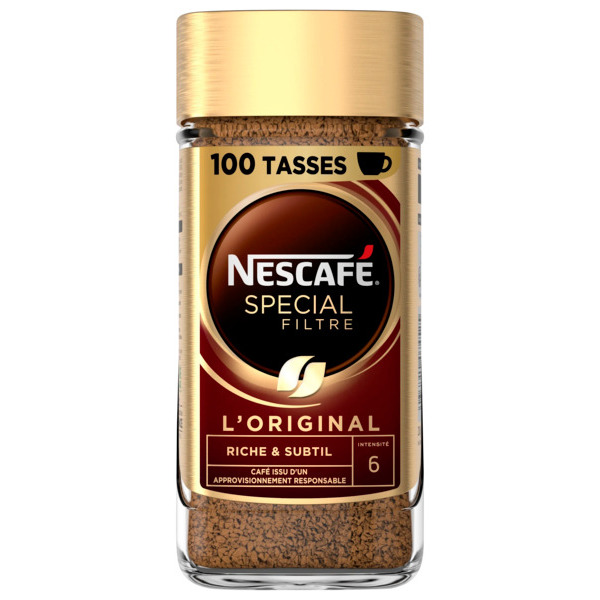 Café Soluble Nescafé Spécial Filtre