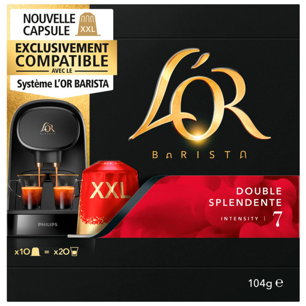 Café Capsules Double Splendente L'or Barista