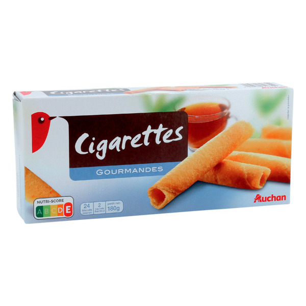 Cigarettes Gourmandes Auchan