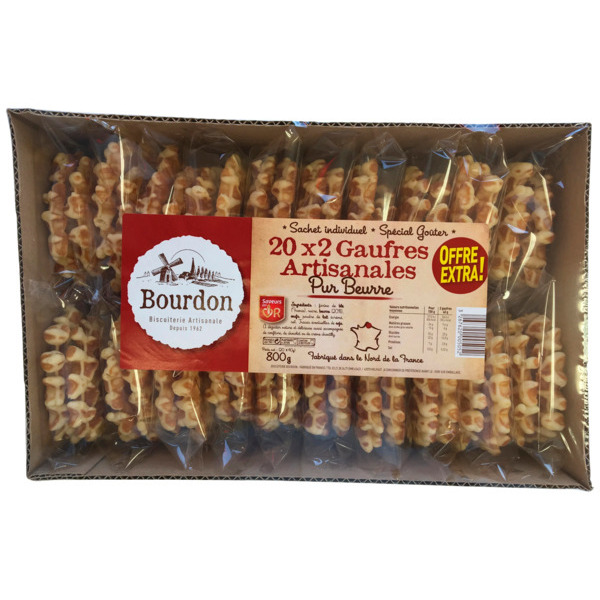 Gaufres Artisanales Pur Beurre Biscuiterie Bourdon