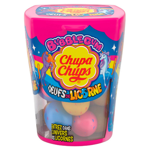 Bubble Gum Œufs De Licorne Chupa Chups