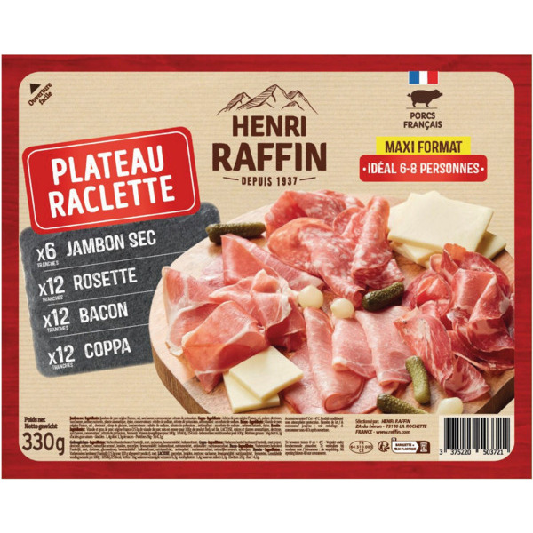 Plateau Raclette Henri Raffin