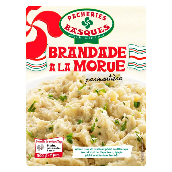 Brandade À La Morue Parmentière Pêcheries Basques