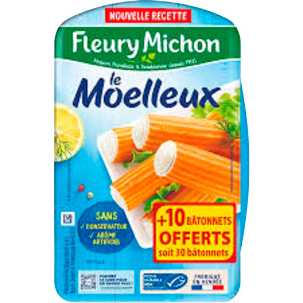 Surimi Le Moelleux Fleury Michon