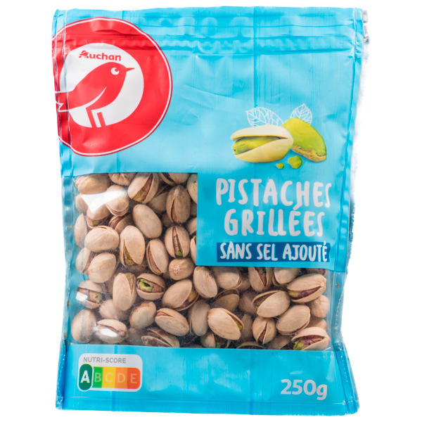 Pistaches Grillées Sans Sel Ajouté Auchan