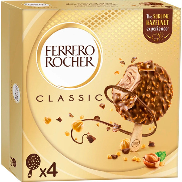 Bâtonnet De Glace Lait Noisettes Ferrero Rocher