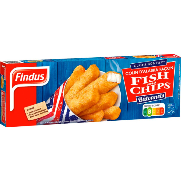 60% De Remise Immédiate Sur Le 2Ème Au Choix Sur La Gamme Des Fish & Chips Findus