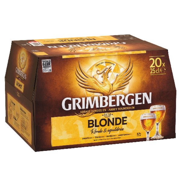 Bière Blonde Grimbergen