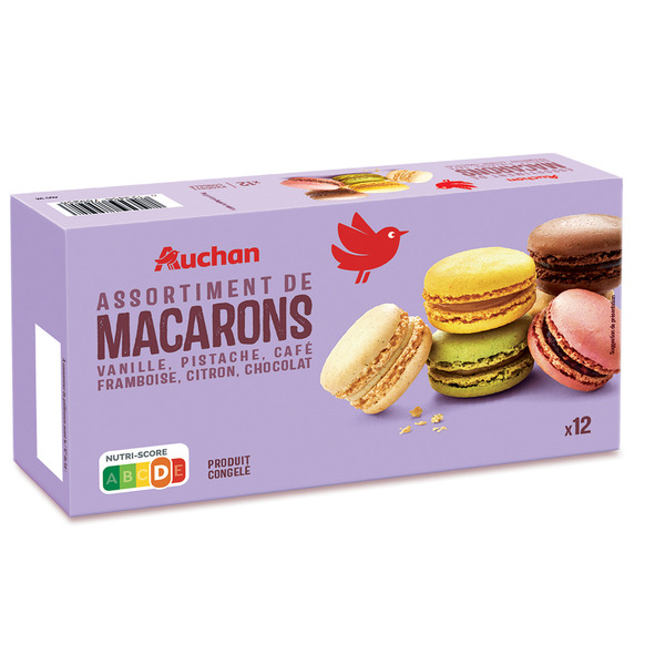 Assortiment De Macarons Surgelés Auchan