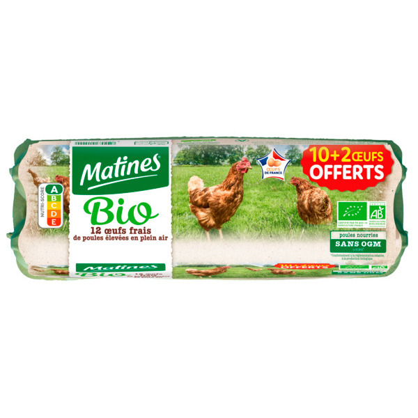 Oeufs Bio Matines 