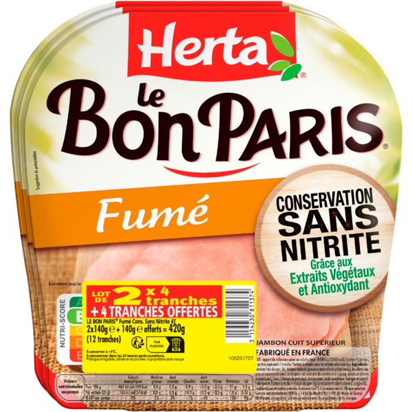 Jambon Le Bon Paris Herta