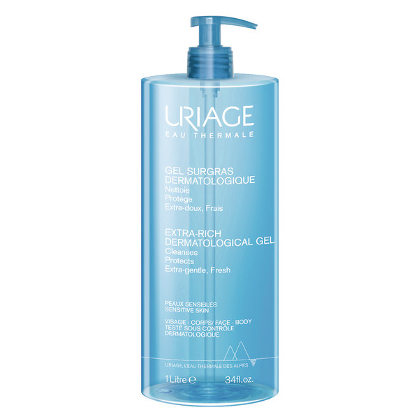 Uriage Hygiène Gel Douche Surgras Dermatologique Peaux Sensibles