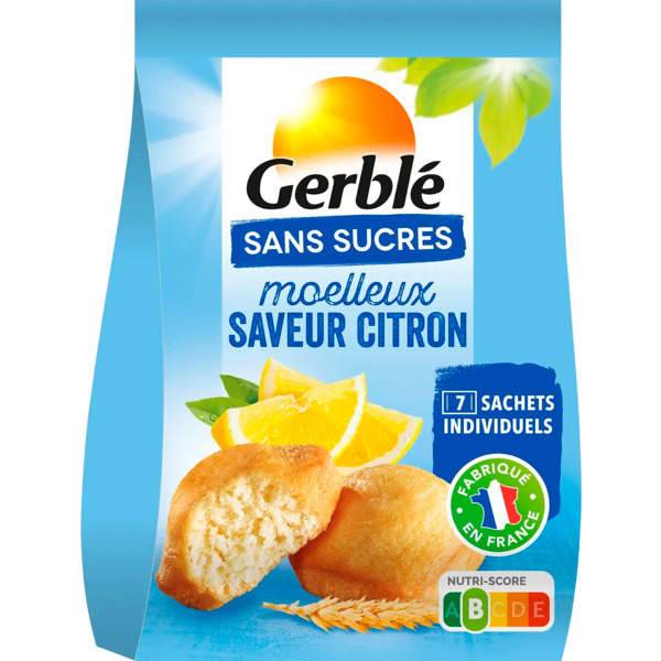 Moelleux Sans Sucres Saveur Citron Gerblé