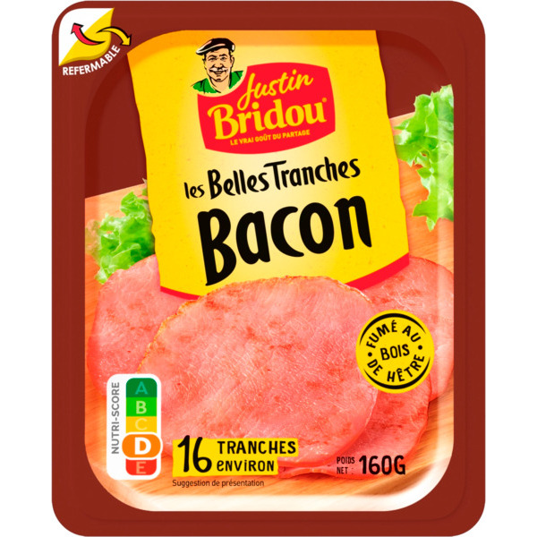 Bacon Fumé Justin Bridou