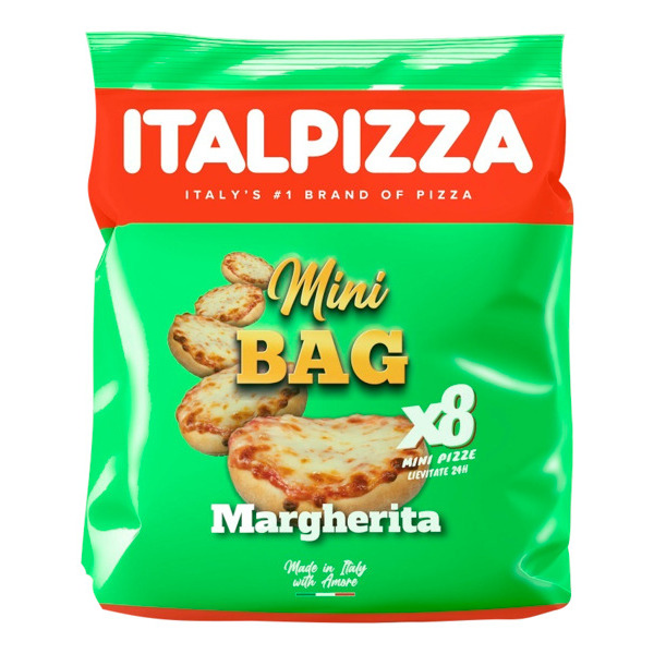 Mini Pizza Surgelées Mini Bag Margherita Italpizza