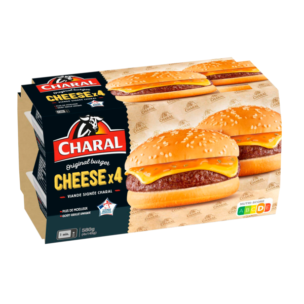 4 Cheeseburgers Charal