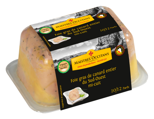 Foie Gras De Canard Entier Maistres Occitans