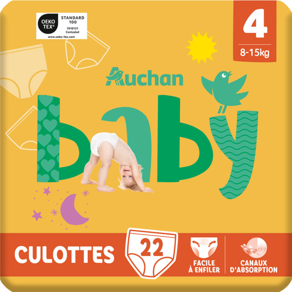 Culottes Auchan Baby