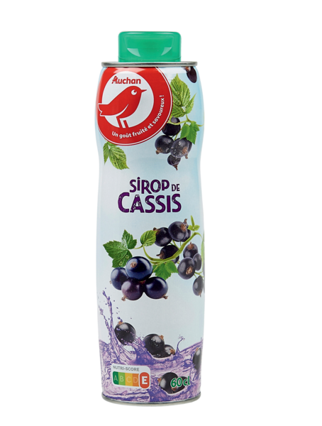 Sirop De Cassis Auchan