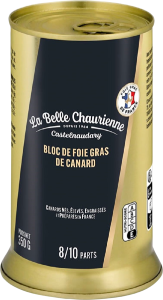 Bloc De Foie Gras De Canard La Belle Chaurienne