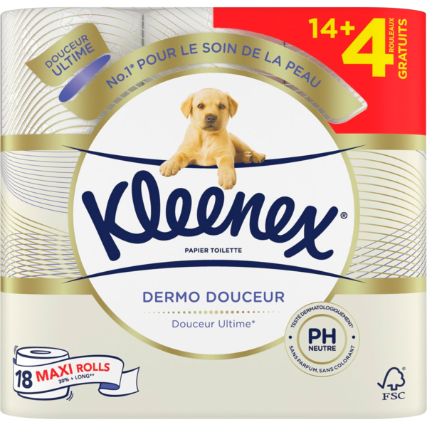 Papier Toilette Dermo Douceur Kleenex