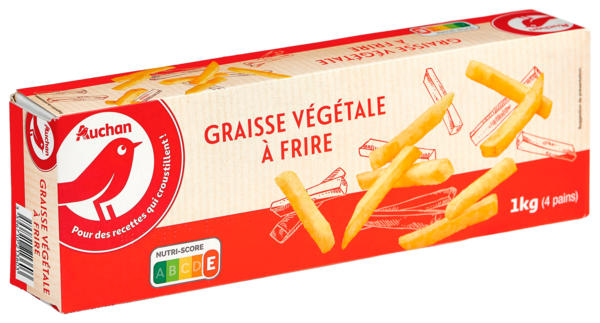 Graisse Végétale À Frire Auchan